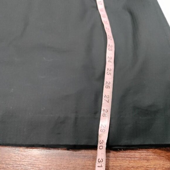 J.Crew Classic Black Lined V-Neck Sleeveless Sheath Dress Women's Size 8 - Picture 10 of 10